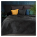 Luxusní přehoz na postel RIOS černá 220x240 cm Mybesthome