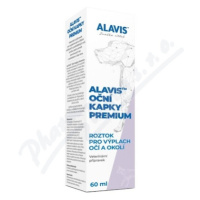 ALAVIS Oční kapky Premium pro výplach očí 60ml