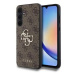 Guess hard kryt na Samsung Galaxy A35 5G Hnědý 4G Big Metal Logo