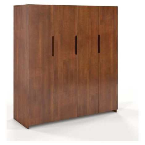 Šatní skříň z bukového dřeva 170x180 cm Bergman - Skandica