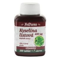 MedPharma Kyselina listová 400mcg tbl.107