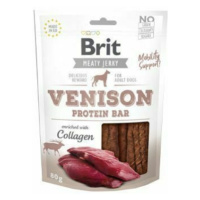 BRIT Snack Jerky Venison Protein Bar 80 g