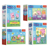 Trefl Puzzle 20 miniMAXI Peppa Pig, 4 druhy