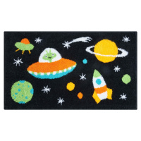 GRUND Koupelnová předložka LITTLE MARTIAN  černá Rozměr: 80x140 cm