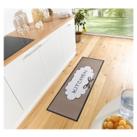 Běhoun Cook & Clean 105728 Brown White Black 50x150 cm