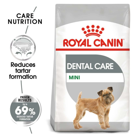 ROYAL CANIN DENTAL CARE MINI granule pro malé psy s citlivými zuby 8 kg