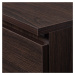 Ak furniture Komoda Rollo K 138,4 cm wenge