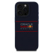 Oracle Red Bull Racing Silicone Horizontal Logo MagSafe kryt iPhone 15 Pro Max modrý