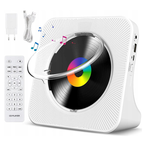 Přenosný CD LCD Přehrávač S Bluetooth A Dálkovým Ovládáním