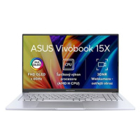 ASUS Vivobook 15X OLED M1503QA-OLED056W Transparent Silver