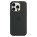 Apple silikonový kryt s MagSafe na iPhone 15 Pro černý