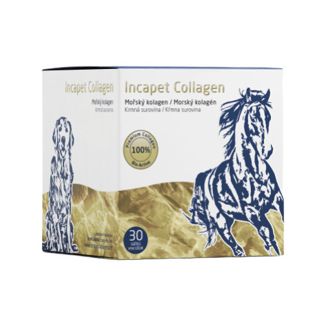 Incapet Collagen Hydrolyzovaný kolagen pro psy, koně, sáčky 30 ks