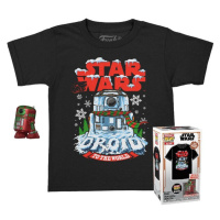 Funko Pocket POP! & Tee: Star Wars -Holiday R2D2 (MT) M (dětské)