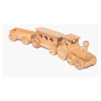 Ceeda Cavity - přírodní dřevěný vláček - Osobní vlak