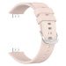Silikonový řemínek FIXED Silicone Strap pro Huawei Watch FIT, růžová
