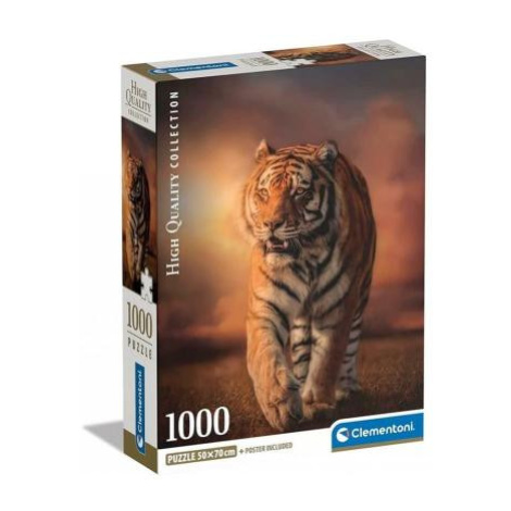 Clementoni - Puzzle 1000 Tiger Sparkys