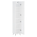 vidaXL Skříň highboard bílá 34,5 x 34 x 180 cm kompozitní dřevo