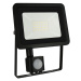 LED Venkovní reflektor se senzorem NOCTIS LUX 2 LED/30W/230V 4000K IP44 černá