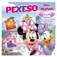 JIRI MODELS Pexeso v sešitu Minnie Mouse s krabičkou a omalovánkou