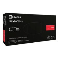 MERCATOR MEDICAL Nitrylex Black černé, 100 ks, vel. L