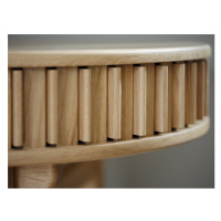 Furniria Designový psací stůl Wally 120 cm přírodní dub