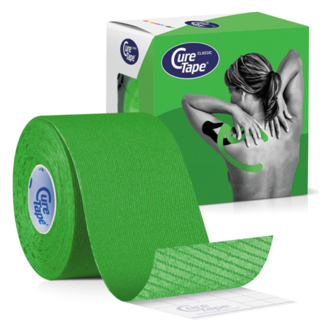 CureTape Classic 5 cm x 5 m kineziologický tejp zelený