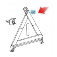 Výstražný Trojúhelník Mercedes W124 W210 W220