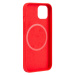 Zadní kryt FIXED MagFlow s podporou MagSafe pro Apple iPhone 14 Plus, červená