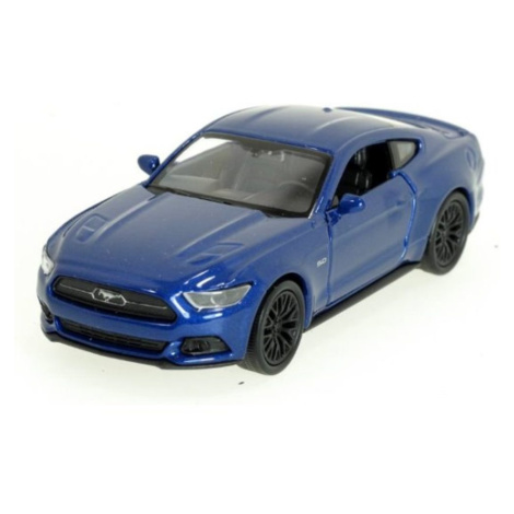 Welly - Ford Mustang GT (2015) model 1:34 modrý