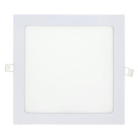 LED Podhledové svítidlo SQUARE LED/18W/230V 4200K 22x22 cm bílá