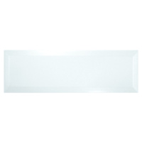 Obklad Ribesalbes Chic Colors blanco bisel 10x30 cm lesk CHICC1296