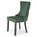 Halmar Jídelní židle ALDA, zelená