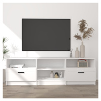 vidaXL TV skříňka bílá 150 x 33,5 x 45 cm kompozitní dřevo