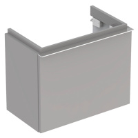 Geberit iCon xs - Spodní skříňka pod umývátko, 520x420x308 mm, platinová lesklá 840054000