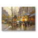 Obraz na plátně THEATRE DU VAUDEVILLE – Edouard Leon Cortes