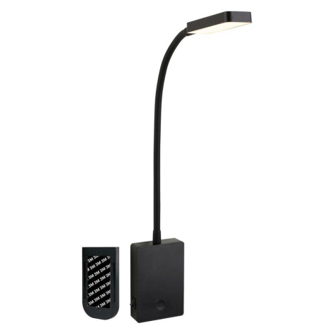 BRILONER Cielo lampa na čtení - 2W, 200lm, LED, nabíjecí, stmívatelné, dotykový vypínač, bezdrát