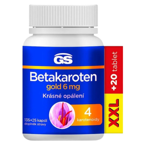 GS Betakaroten gold XXL 6mg 135+25 kapslí Green Swan