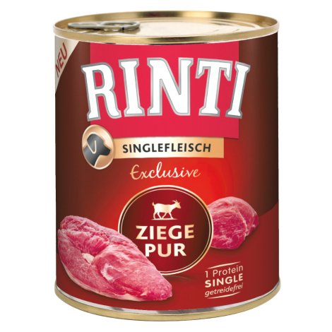 RINTI Singlefleisch Exclusive 6 x 800 g - kozí