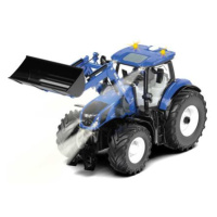 SIKU Control - Bluetooth, New Holland T7.315 s předním nakladačem