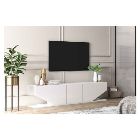 Sofahouse Designový TV stolek Gagenia 180 cm bílý