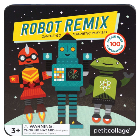 Petit Collage Magnetická hra Roboti Petitcollage