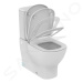 IDEAL STANDARD Tesi WC kombi mísa, spodní/zadní odpad, AquaBlade, bílá T008201