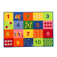 Koberce K+K Dětský barevný koberec s číslicemi Twister