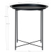 Přístavný stolek BOSTAO černá