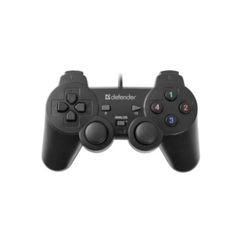 Gamepad Defender Omega, 12tl., USB, černý, vibrační, Windows R XP/VISTA/7/8/10