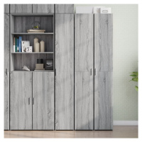 vidaXL Skříň highboard šedá sonoma 30 x 42,5 x 185 cm kompozitní dřevo