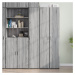 vidaXL Skříň highboard šedá sonoma 30 x 42,5 x 185 cm kompozitní dřevo