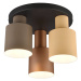 Trio Lighting Stropní světlo Agudo, multicolor, 3 zdroje, rondel