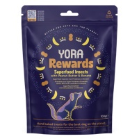 YORA Dog Rewards pamlsky z hmyzu arašídy a banán 100 g