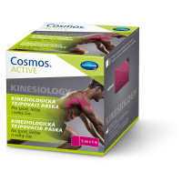 Cosmos Active Kinesiology 5 cm x 5 m tejpovací páska 1 ks růžová